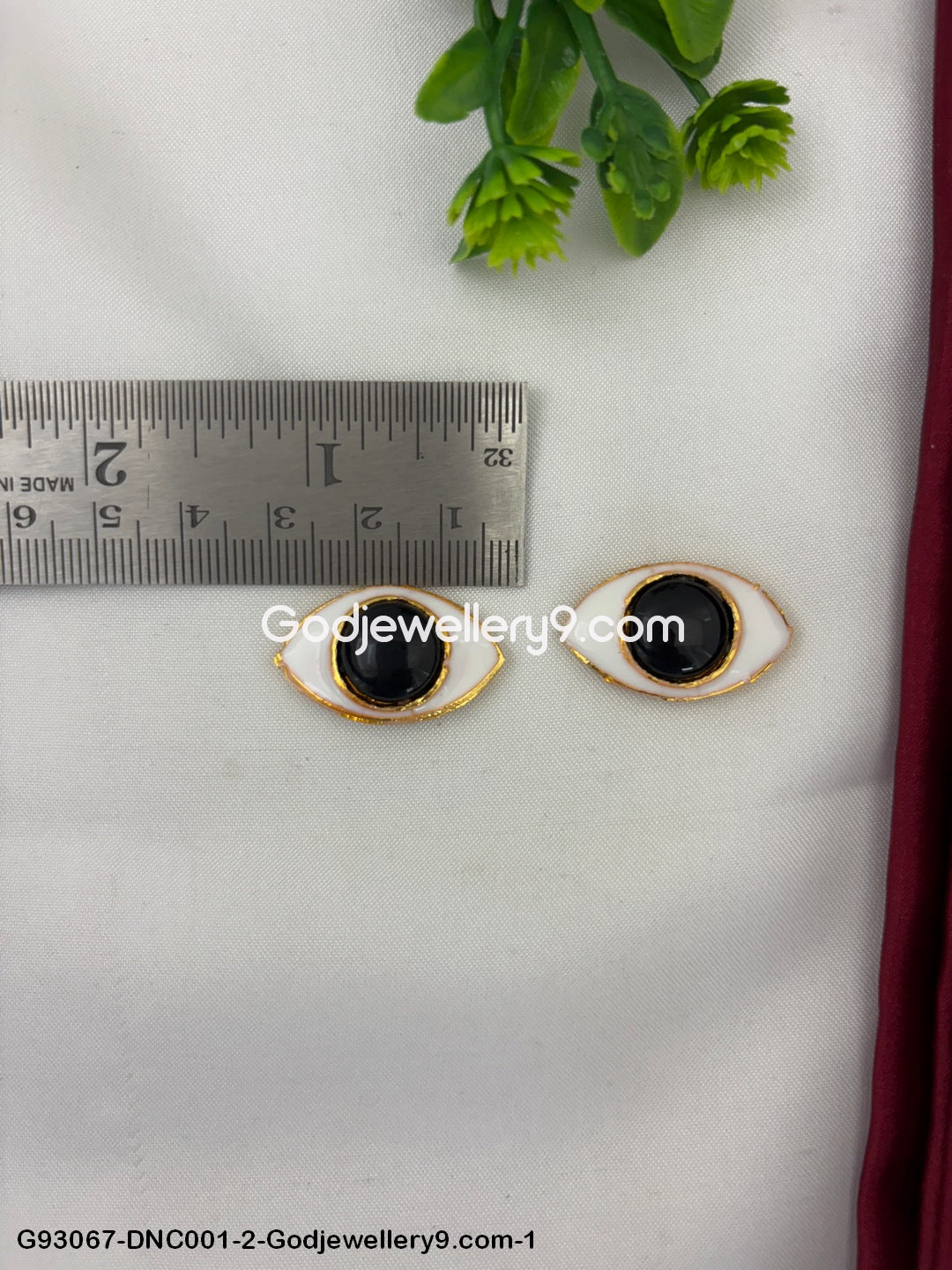 Shop Handmade Netra Eyes For Deities God Temples And Pooja and Idols G93067-DNC001-2-Godjewellery9.com-1