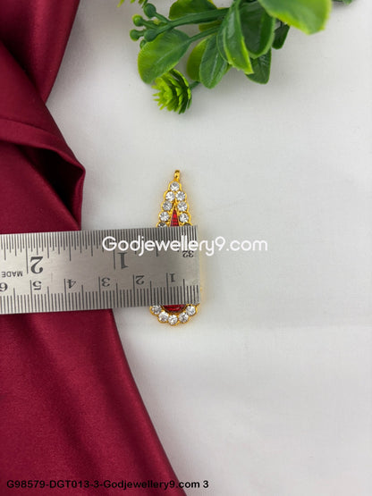 Tirupati Deity God Stone Tilak Bindi For Idols Vigraha Murti Alankaram G98579-DGT013-3-Godjewellery9.com 3