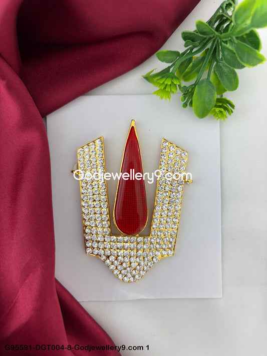 Tirupati Style Balaji God Stone Deity Namam Tilak for Lord Vishnu Alankaram G95591-DGT004-8-Godjewellery9.com 1