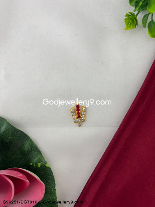 Traditional Tirupati Balaji Deity God Stone Small Namam Tilak for Idols G96251-DGT010-2-Godjewellery9.com 1