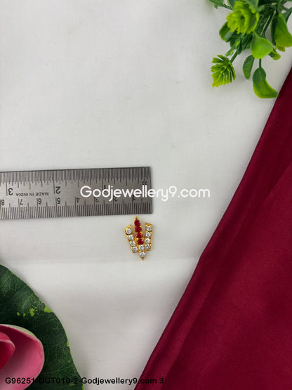 Traditional Tirupati Balaji Deity God Stone Small Namam Tilak for Idols G96251-DGT010-2-Godjewellery9.com 3