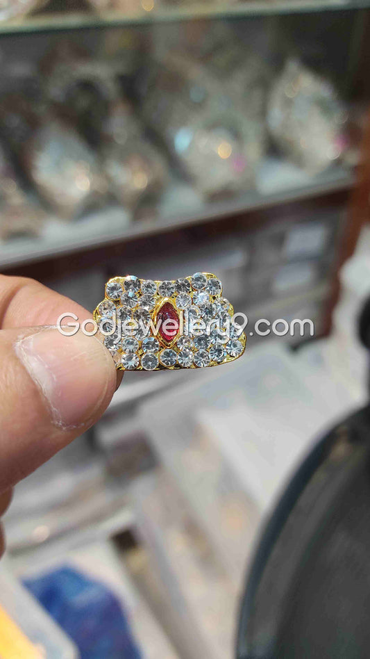 Tripundra Vibuthi Pattai God Namam Deity Bindi R39