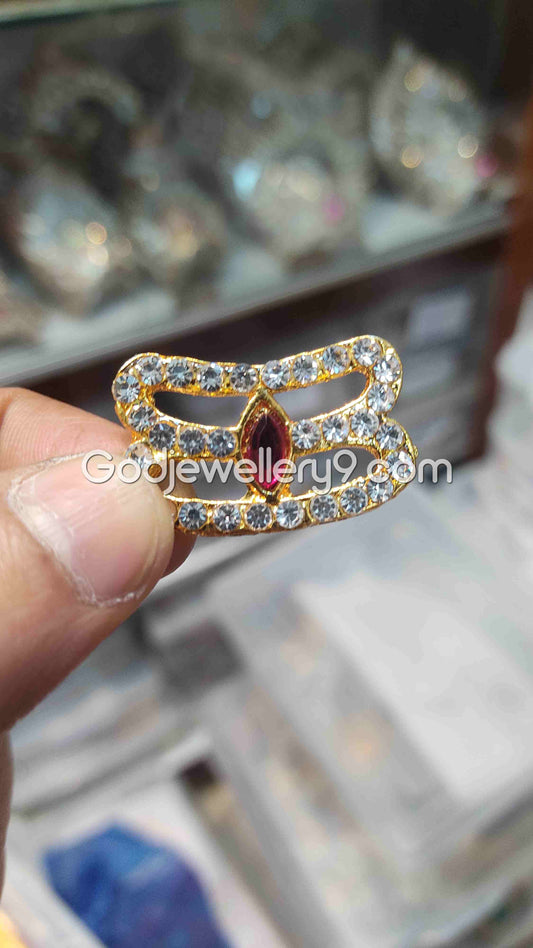 Vibuthi Pattai Namam God Shiva Tripundra Deity Bindi R37